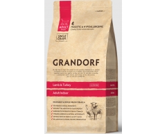 GRANDORF CAT Lamb&Turkey INDOOR сухой корм для кошек ягненок с индейкой 400г