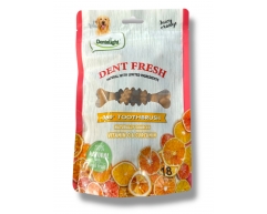 Dentalight Dent Fresh зубочистик со вкусом апельсина 3"/18шт/150г