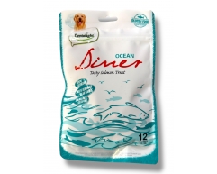 Dentalight Ocean Diner вкусное лакомство из лосося 12шт 108г