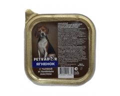 Petvador ламистер для собак ягнёнок/тыква/льняное масло 150г