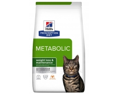 Hill's PRESCRIPTION DIET Metabolic сухой корм для кошек контроль веса 3кг