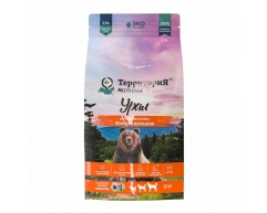 Территория Урал сухой корм для взрослых собак всех пород ягненок с морошкой 12+3кг Акция!