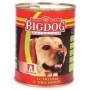 Зоогурман Big Dog консерва для собак телятина/кролик 850г
