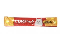 Inaba Ciao Churu лакомство пюре  Энергия куриное филе 14г 4RU128